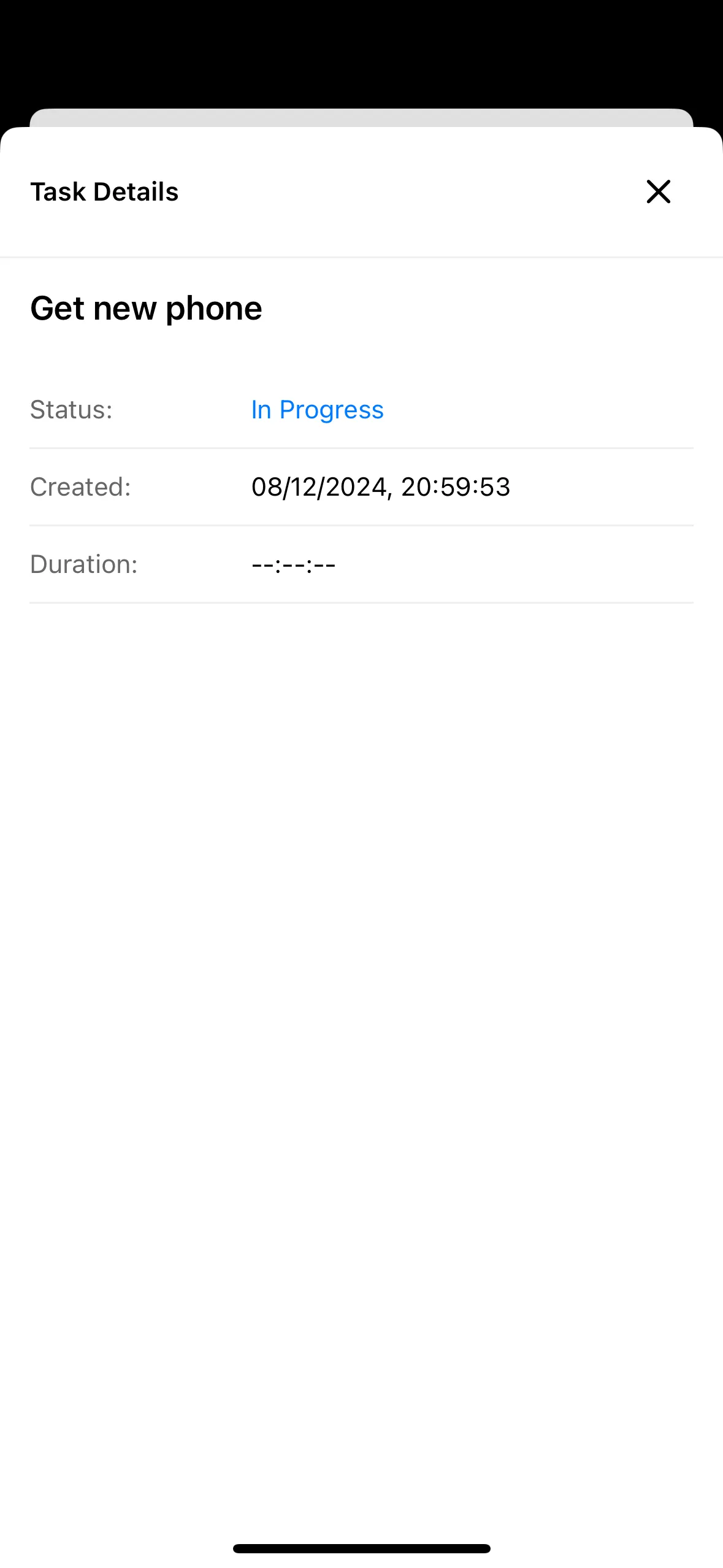 Screenshot 4: Time Tracking Interface